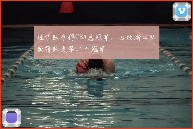 辽宁队夺得CBA总冠军，击败浙江队获得队史第二个冠军
