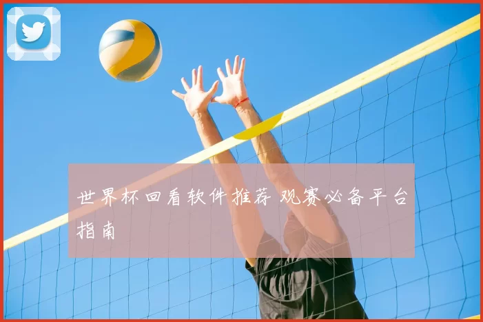 世界杯回看软件推荐 观赛必备平台指南
