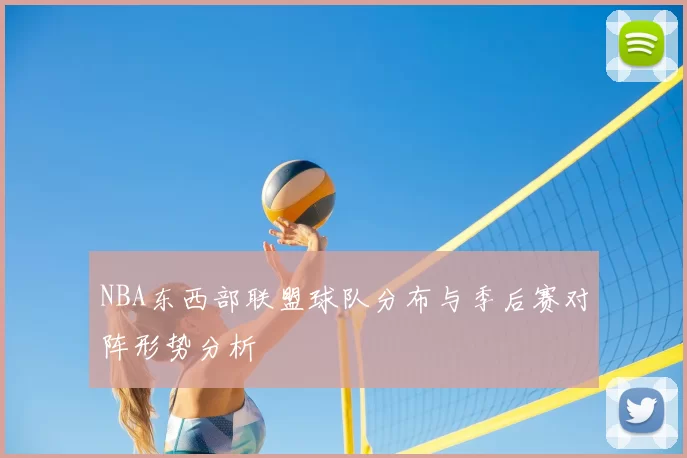 NBA东西部联盟球队分布与季后赛对阵形势分析