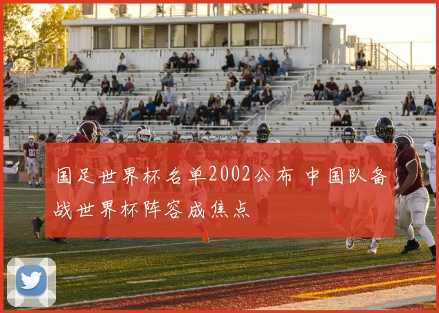 国足世界杯名单2002公布 中国队备战世界杯阵容成焦点